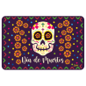 Mantel de vinil de Dia de Muertos - Morado