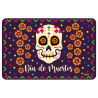 Mantel de vinil de Dia de Muertos - Morado
