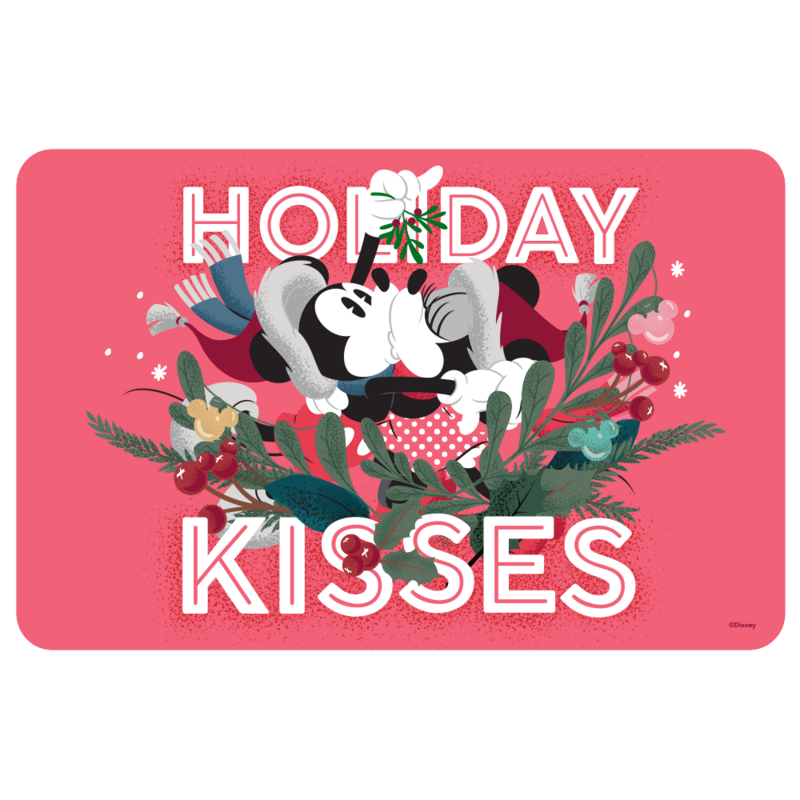 Mantel de vinil de Mickey & Minnie - Kisses