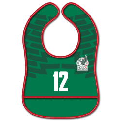 Babero de la Selección Nacional Mexicana - Verde (6-12 meses)