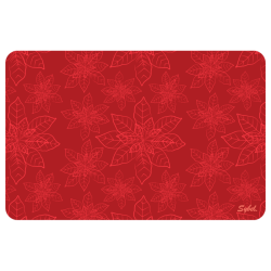 Mantel de vinil de Nochebuena - Rojo