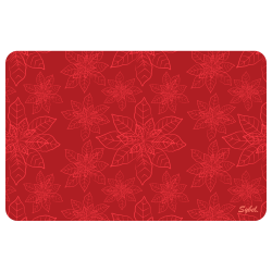 Mantel de vinil de Nochebuena - Rojo