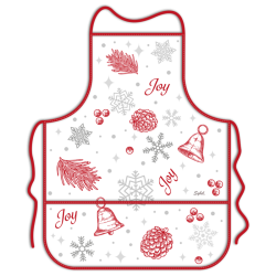 Mandil para adulto de Navidad - Joy