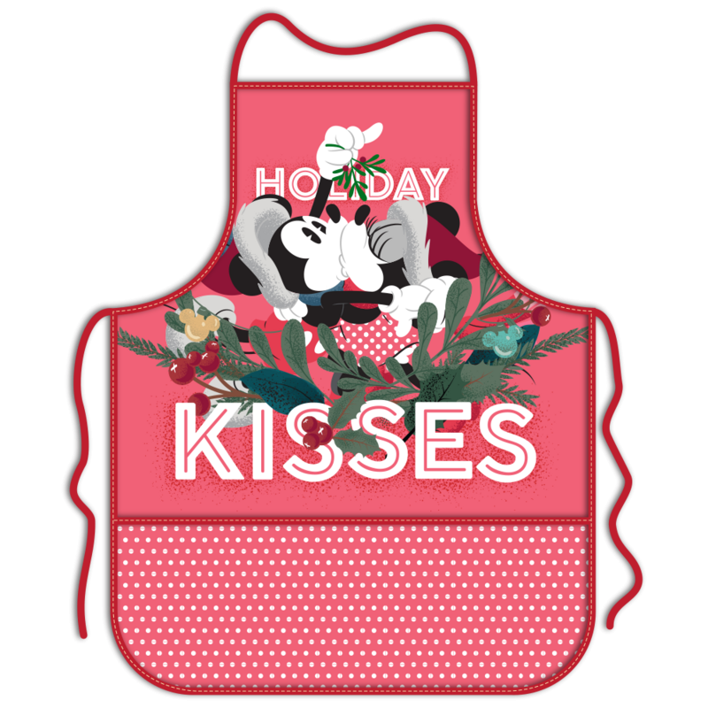 Mandil para adulto Mickey & Minnie - Kisses