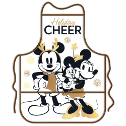 Mandil para adulto de Mickey & Minnie - Holiday Cheer