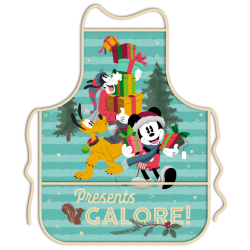 Mandil para adulto de Mickey y Amigos - Navidad