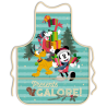 Mandil para adulto de Mickey y Amigos - Navidad