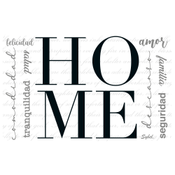 Mantel de vinil - HOME