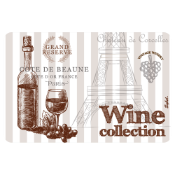 Mantel de vinil - Wine Collection