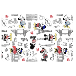 Mantel Mica de Mickey Y Minnie - Travel