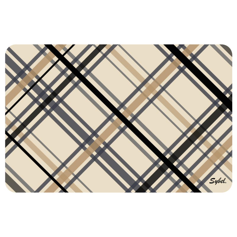 Mantel de vinil - Rayas Beige