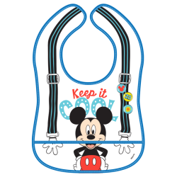 Babero de Mickey - Tirantes (6 - 12M)