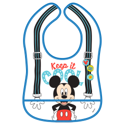Babero de Mickey - Tirantes (6 - 12M)