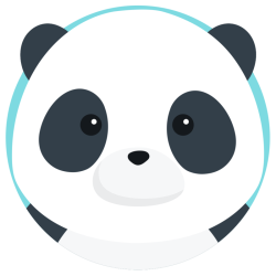 Tapete de Panda (140 cm de diametro)