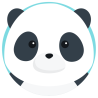 Tapete de Panda (140 cm de diametro)
