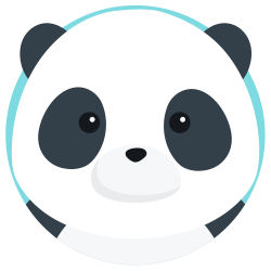 Tapete de Panda (140 cm de diametro)