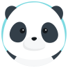 Tapete de Panda (140 cm de diametro)